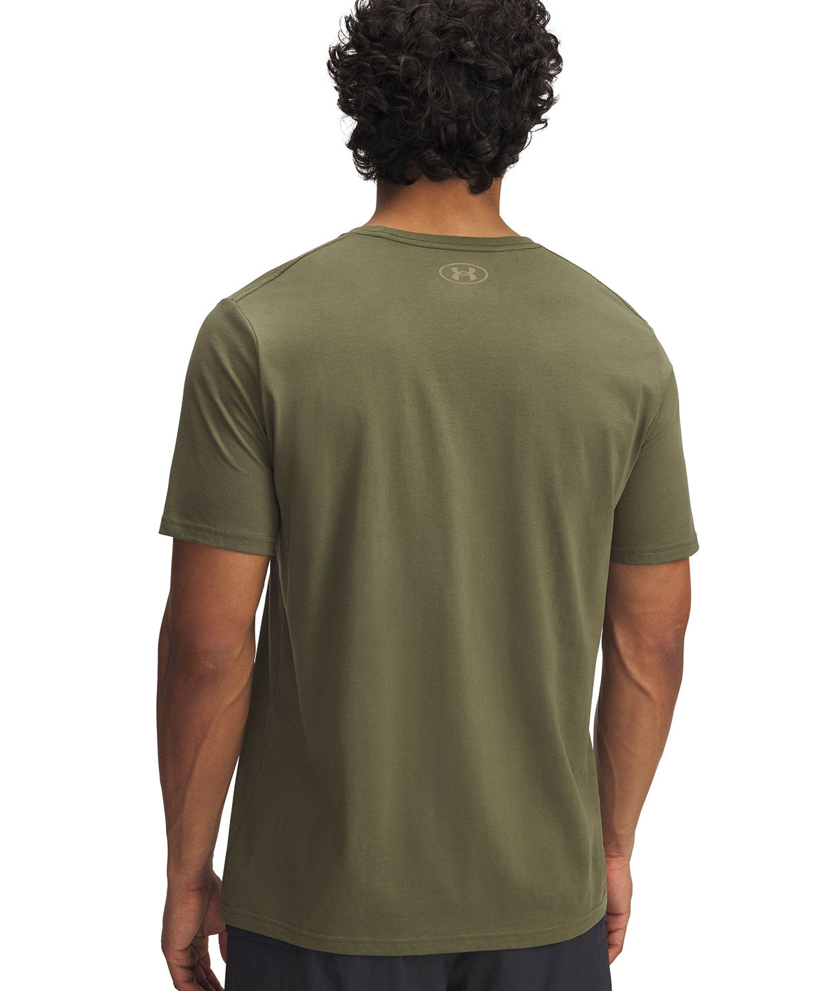Polera manga corta Under Armour outdoor rope verde para hombre