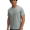 Polera manga corta Under Armour outdoor fuel verde para hombre