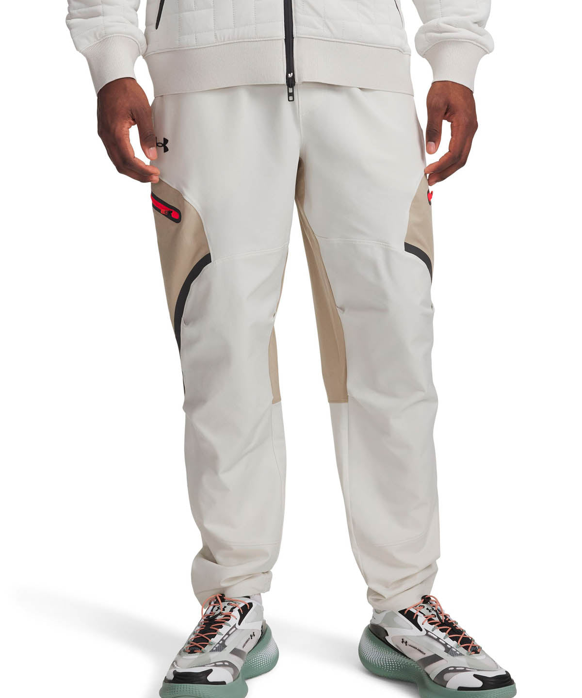 Pantalón Lifestyle para hombre Unstoppable Cargo blanco Under Armour
