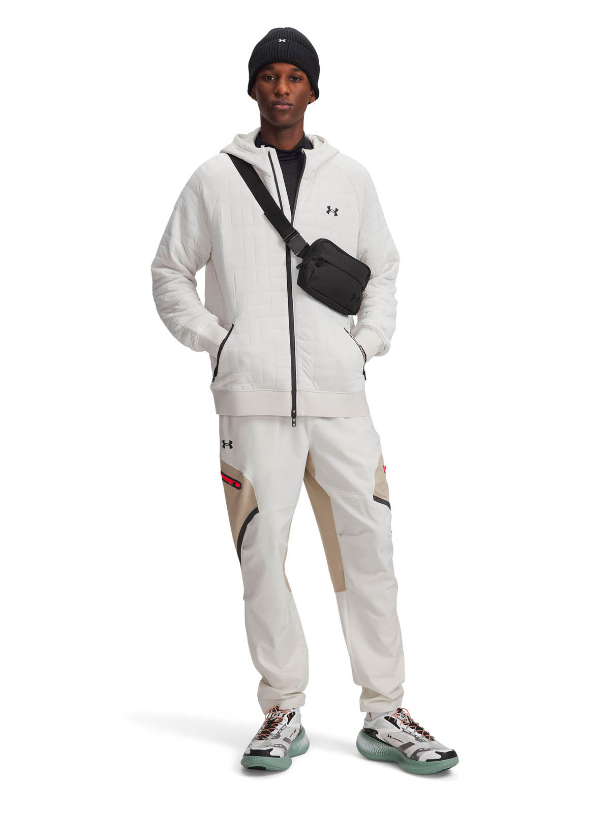 Pantalón Lifestyle para hombre Unstoppable Cargo blanco Under Armour