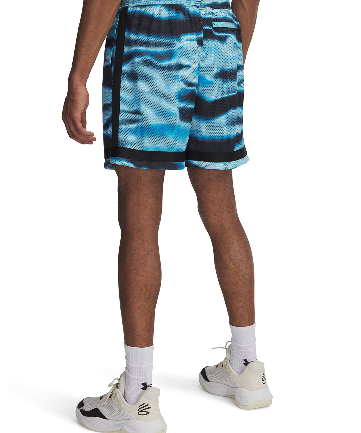 Shorts Curry statement azul marino para hombre Under Armour