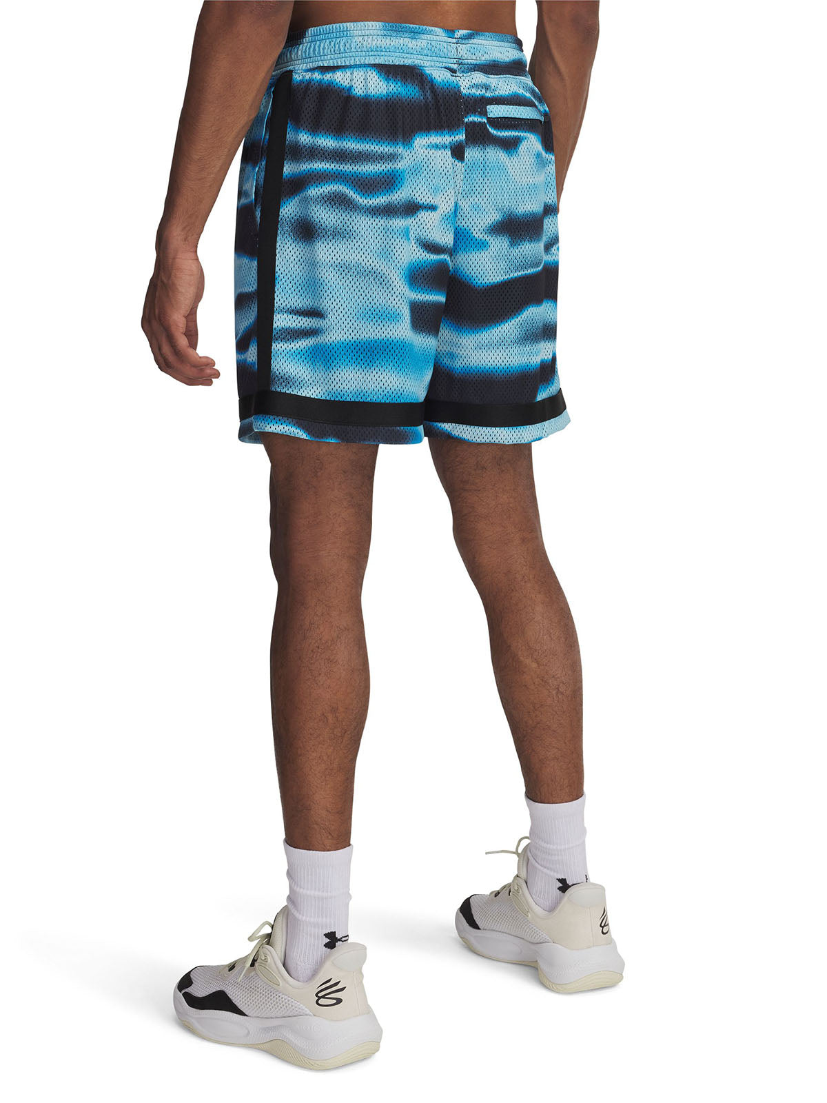 Shorts Curry statement azul marino para hombre Under Armour