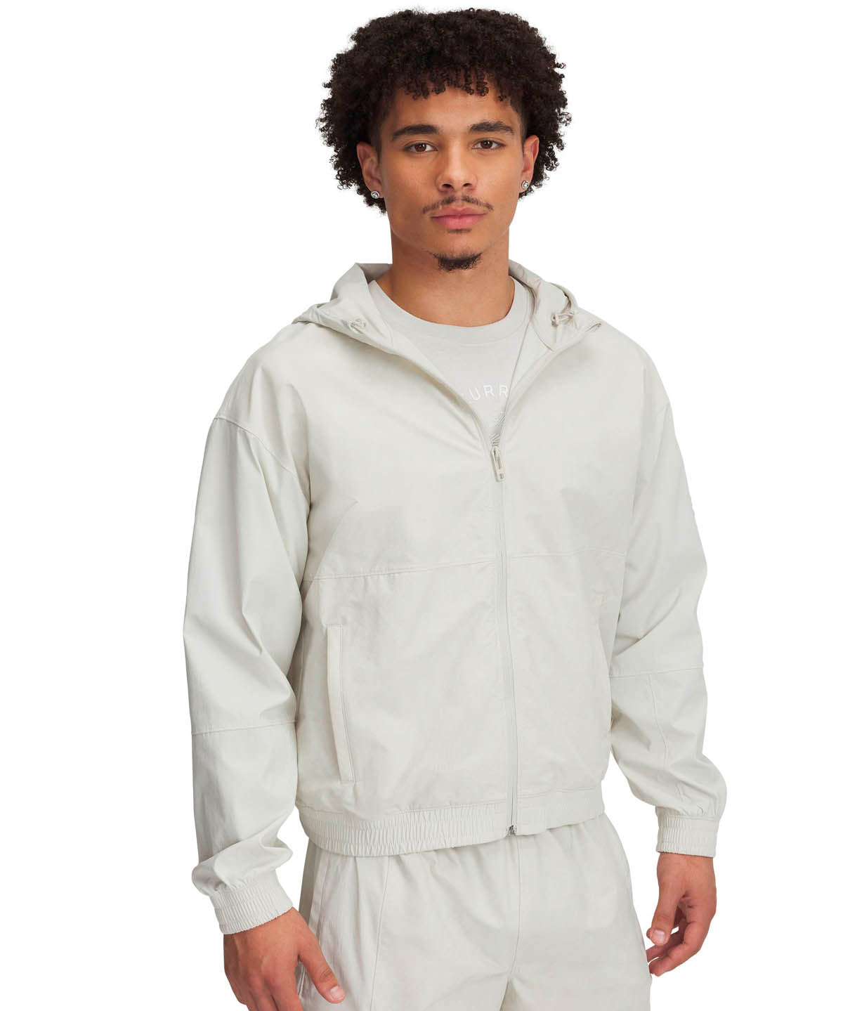 Chaqueta UA Curry Woven blanco para hombre