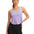 Polera sin manga 2 en 1 de entrenamiento para mujer Motion morado Under Armour