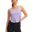 Polera sin manga 2 en 1 de entrenamiento para mujer Motion morado Under Armour