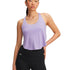 Polera sin manga 2 en 1 de entrenamiento para mujer Motion morado Under Armour