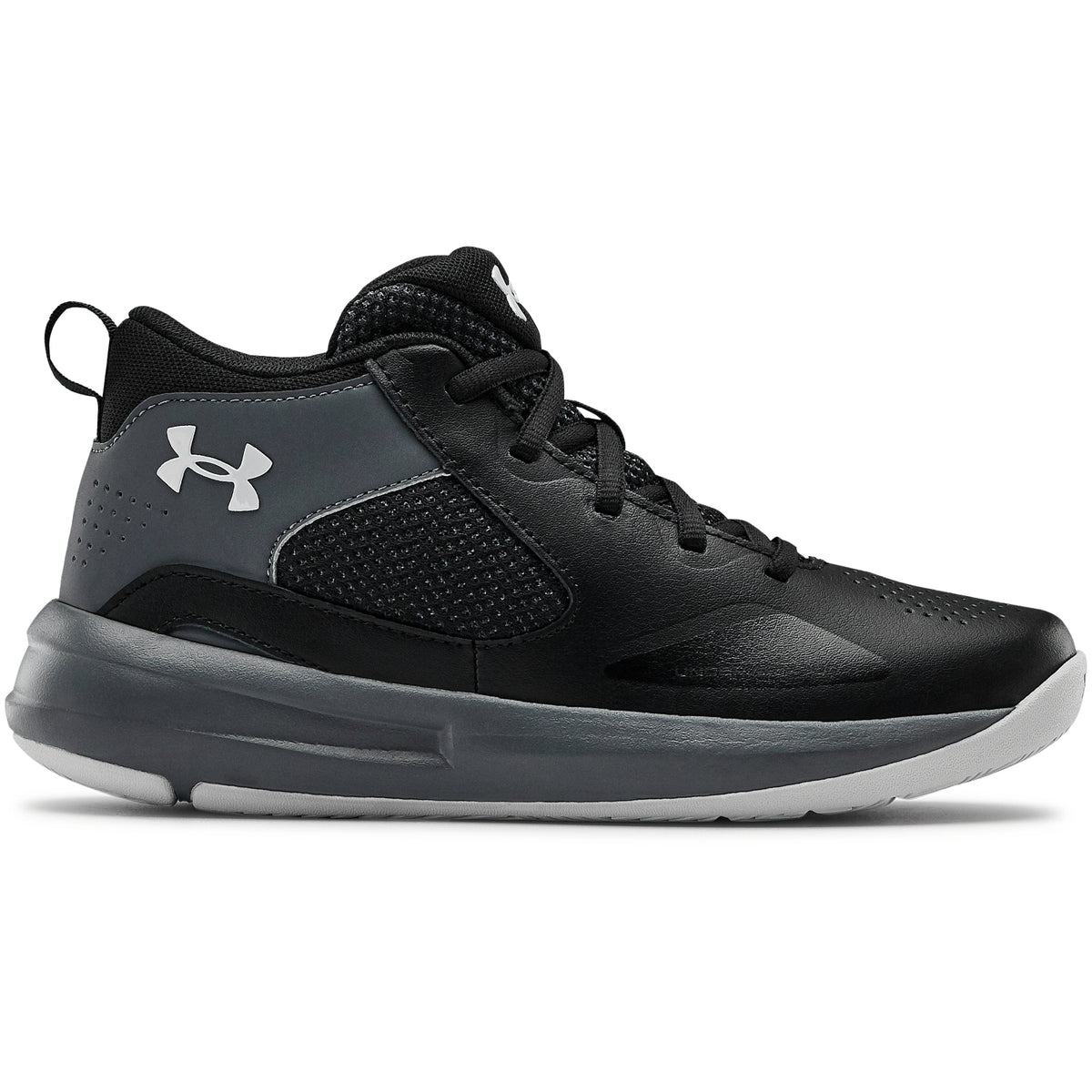 Zapatillas de Basketball Ua Gs Lockdown 5-Blk para Niños