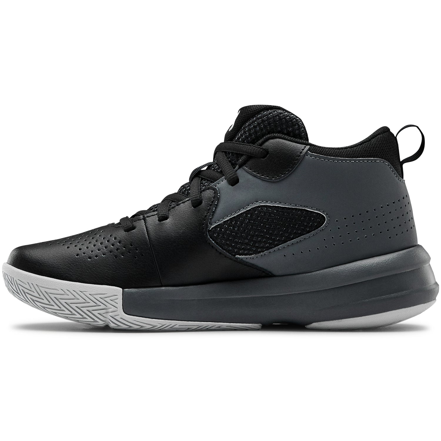 Zapatillas de Basketball Ua Gs Lockdown 5-Blk para Niños