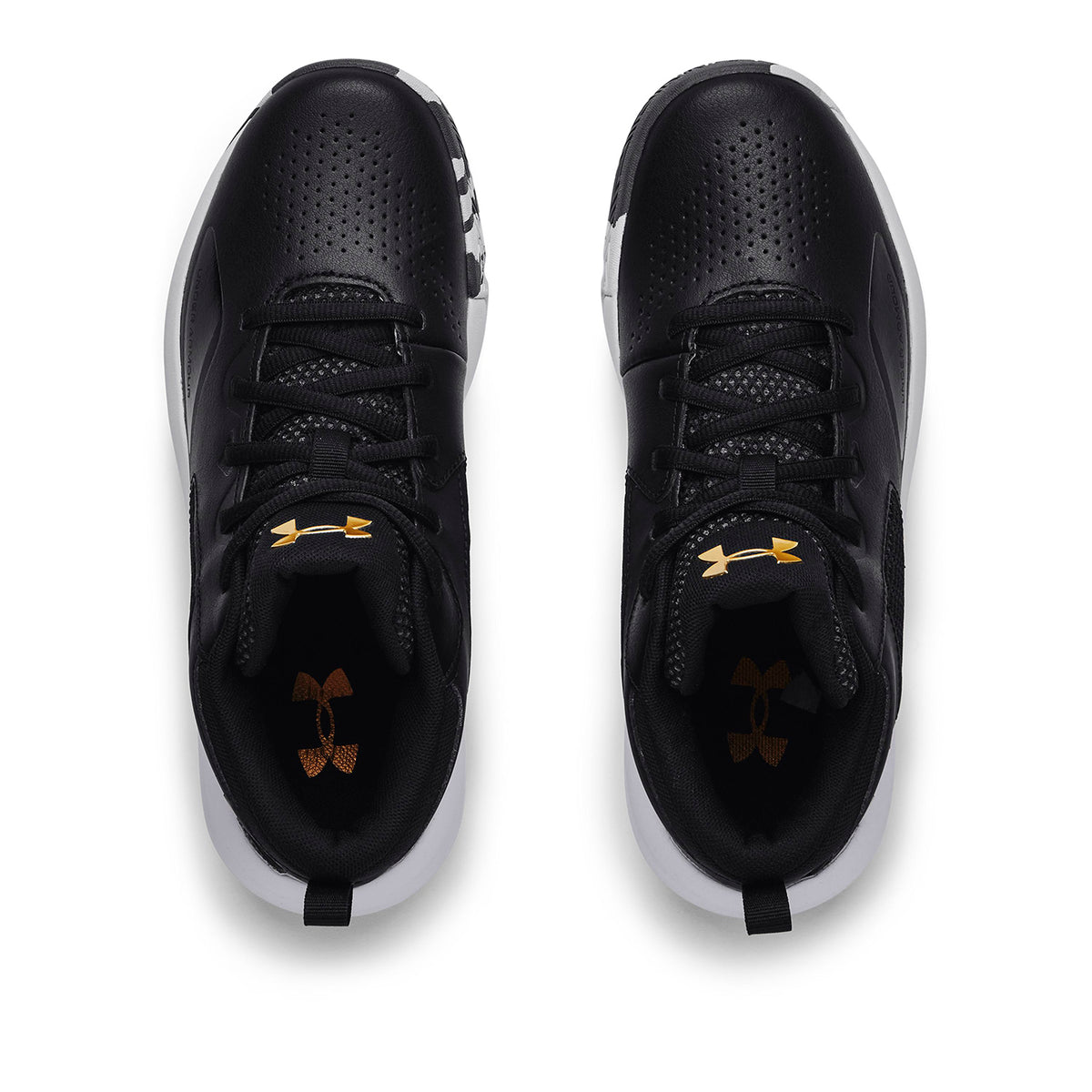 Zapatillas de Basketball Ua Gs Lockdown 5-Blk para Niños