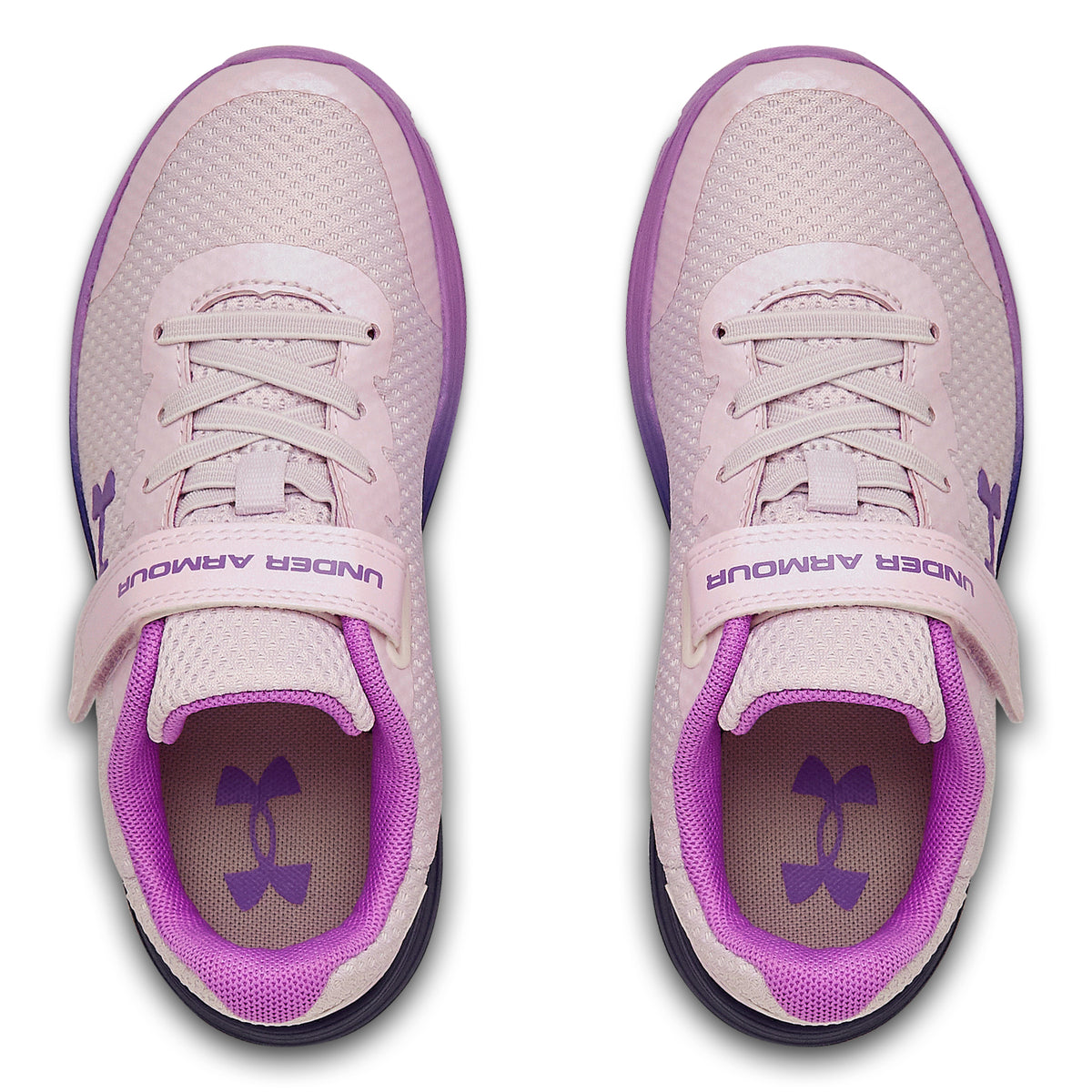 Zapatillas de Running Pre-School UA Surge 2 AC Frosty para Niña