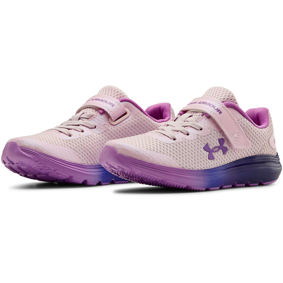 Zapatillas de Running Pre-School UA Surge 2 AC Frosty para Niña
