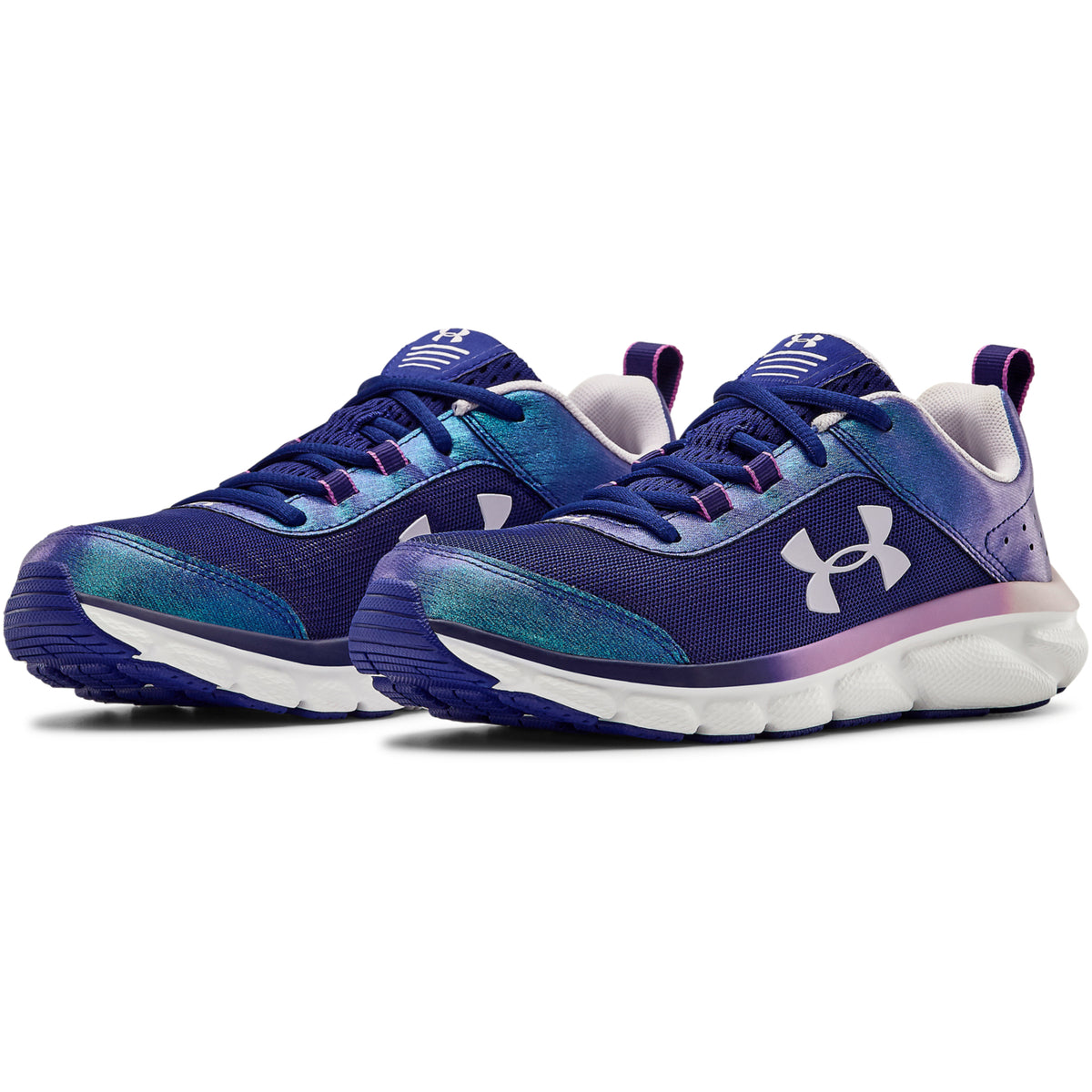 Zapatillas para Correr Grade School UA Assert 8 Frosty para Niña