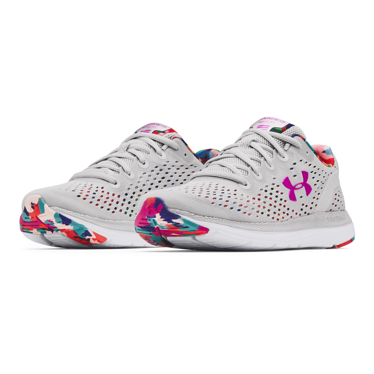 Zapatillas de running UA Charged Impulse Floral para mujer