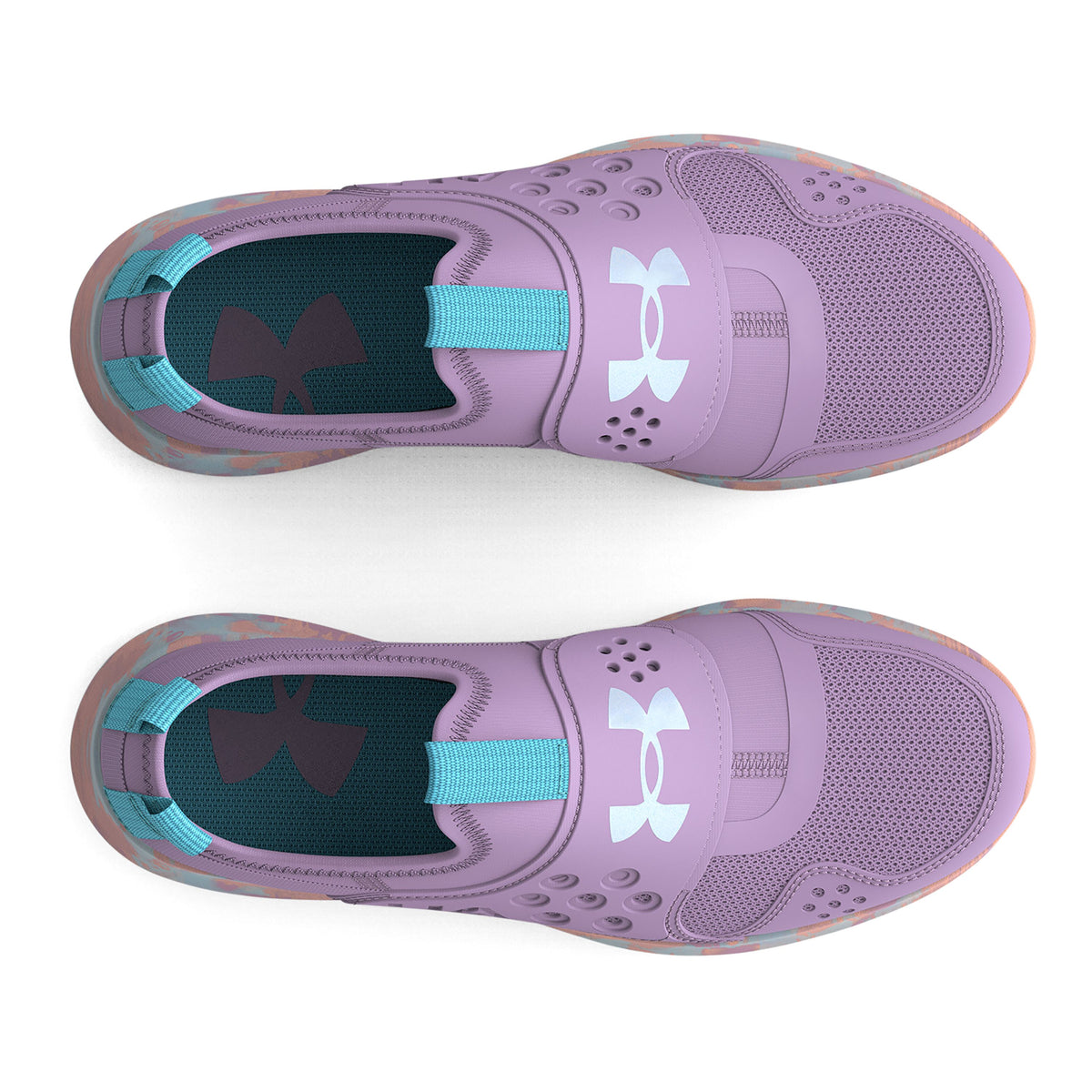 Zapatillas para correr UA Runplay Sky de niña Primaria