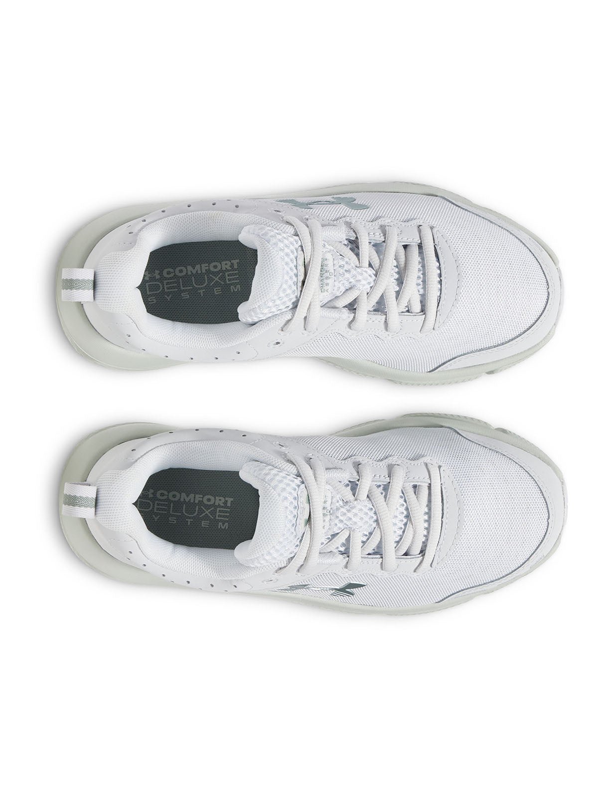 Zapatillas de running Under Armour Charged Assert 10 gris para mujer