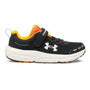 Zapatilla Running Niño Assert 10 AC Negro Under Armour