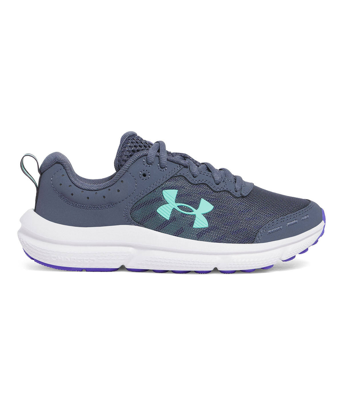 Zapatillas de running Under Armour Assert 10 gris para niñas