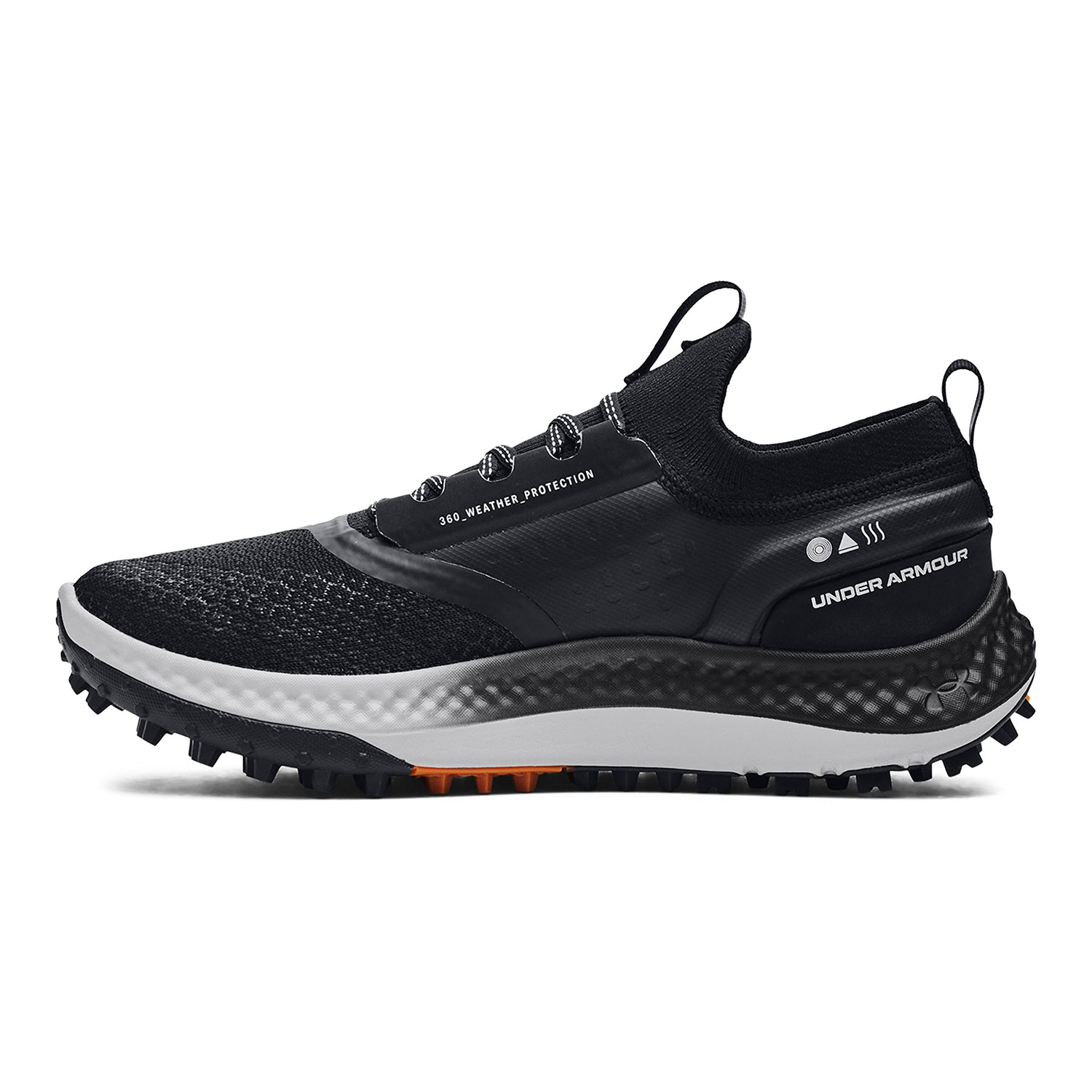 Zapatos de golf sin clavos UA Charged Phantom para hombre