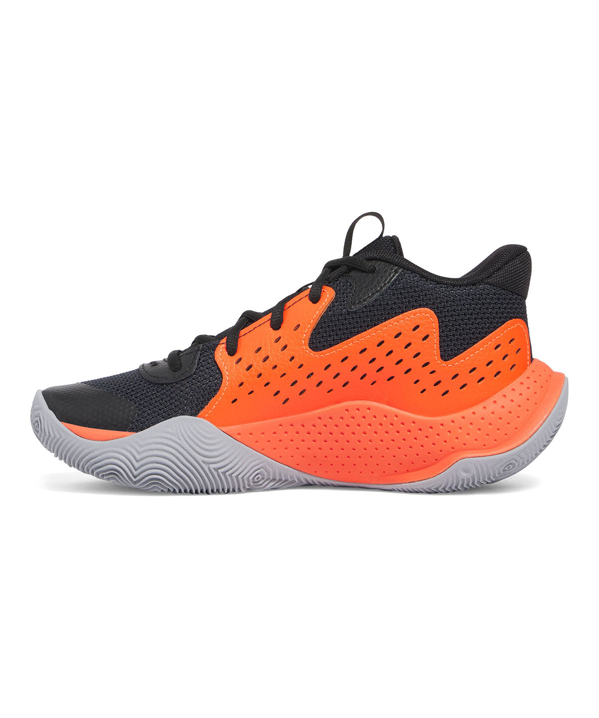 Zapatillas Under Armour jet '23 de Basketball negro para niños