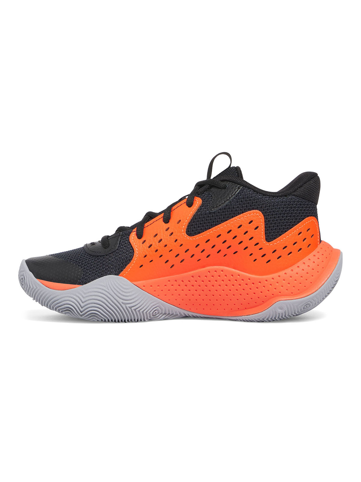 Zapatillas Under Armour jet '23 de Basketball negro para niños