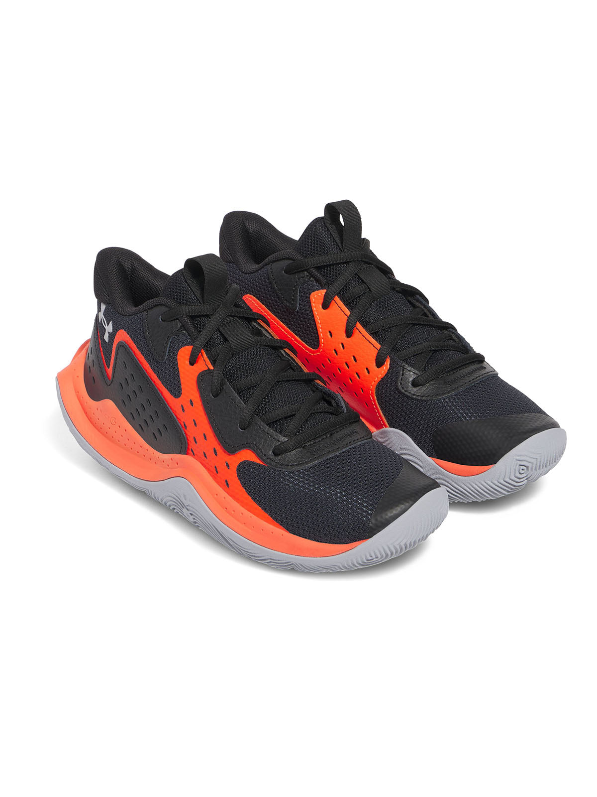 Zapatillas Under Armour jet '23 de Basketball negro para niños