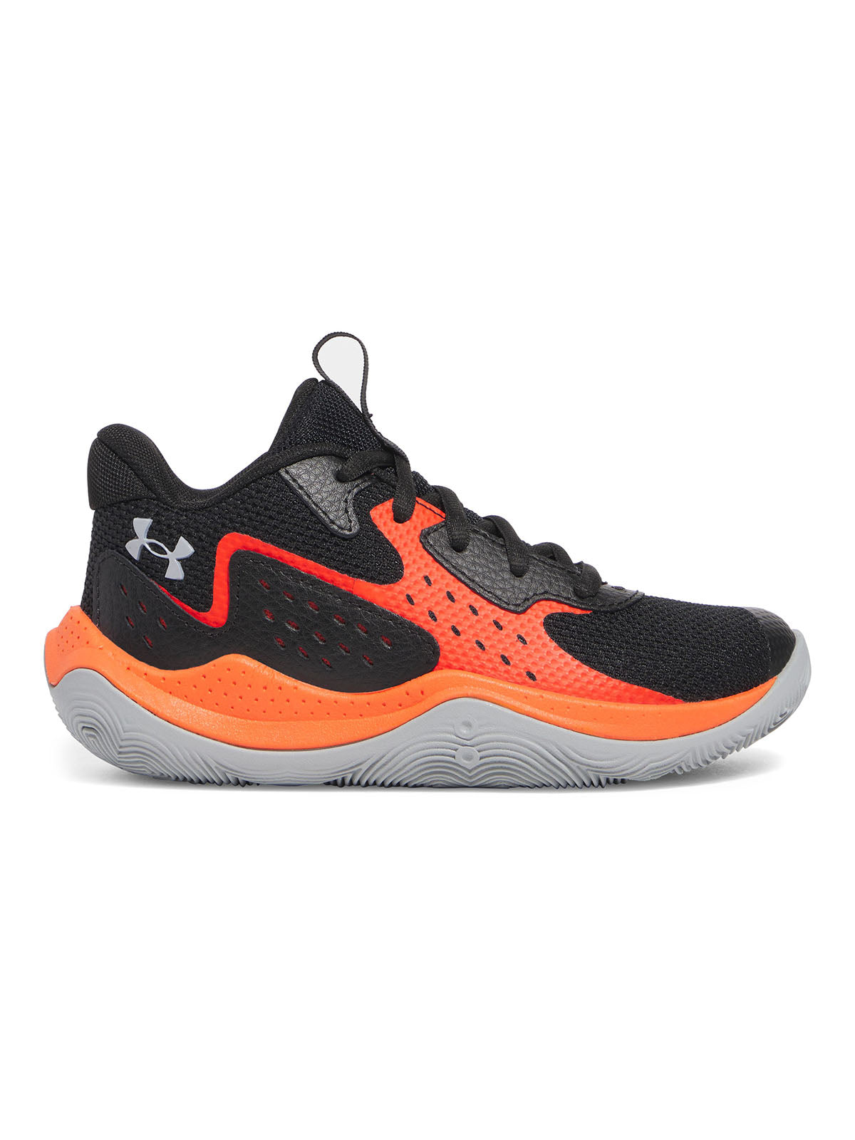 Zapatillas Under Armour jet '23 Basketball negro para niños