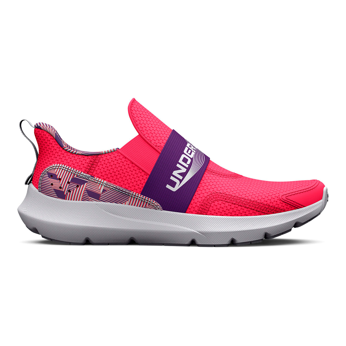 Zapatillas de running UA Surge 3 Slip para niña preescolar