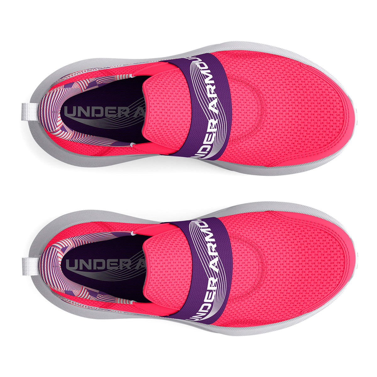 Zapatillas de running UA Surge 3 Slip para niña preescolar