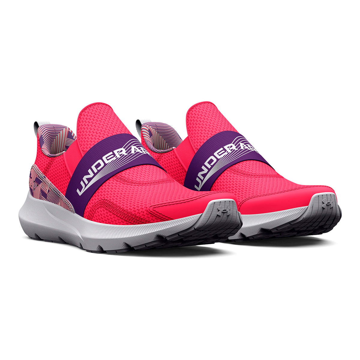 Zapatillas de running UA Surge 3 Slip para niña preescolar