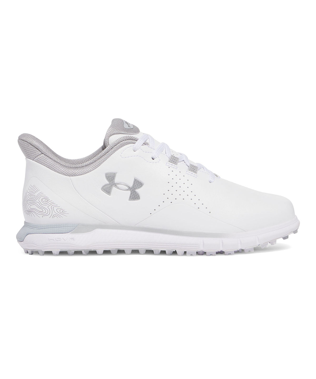 Zapatillas Under Armour drive fade spikeless golf blanco para hombre