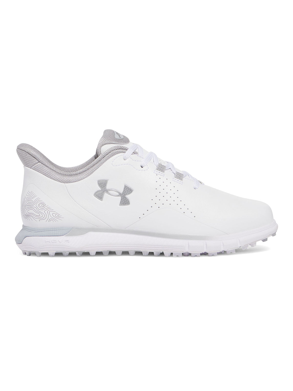 Zapatillas Under Armour drive fade spikeless golf blanco para hombre