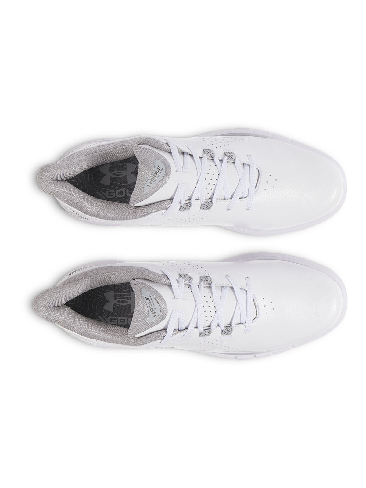 Zapatillas Under Armour drive fade spikeless golf blanco para hombre