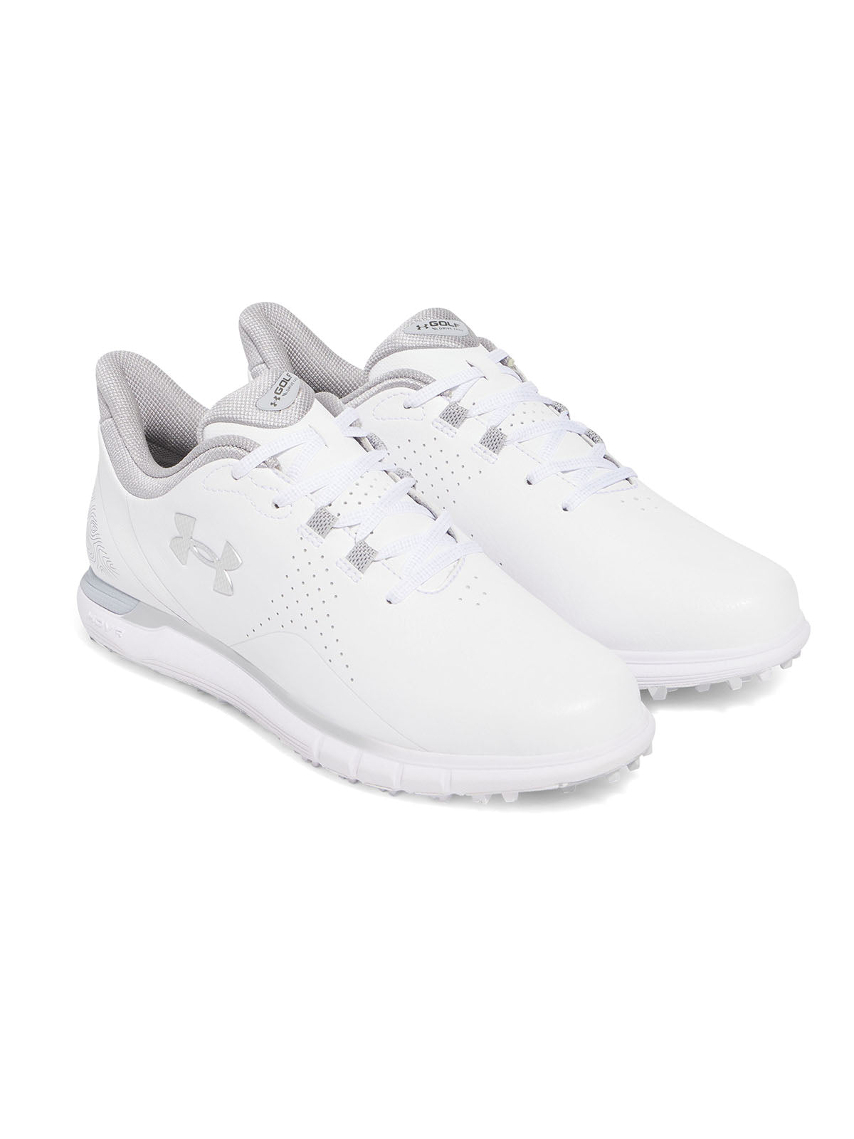 Zapatillas Under Armour drive fade spikeless golf blanco para hombre