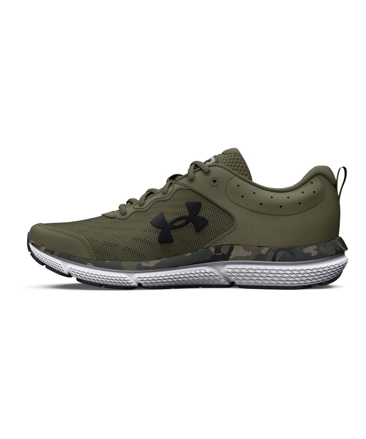 Zapatilla Running para Hombre Charged Assert 10 Camo verde Under Armour