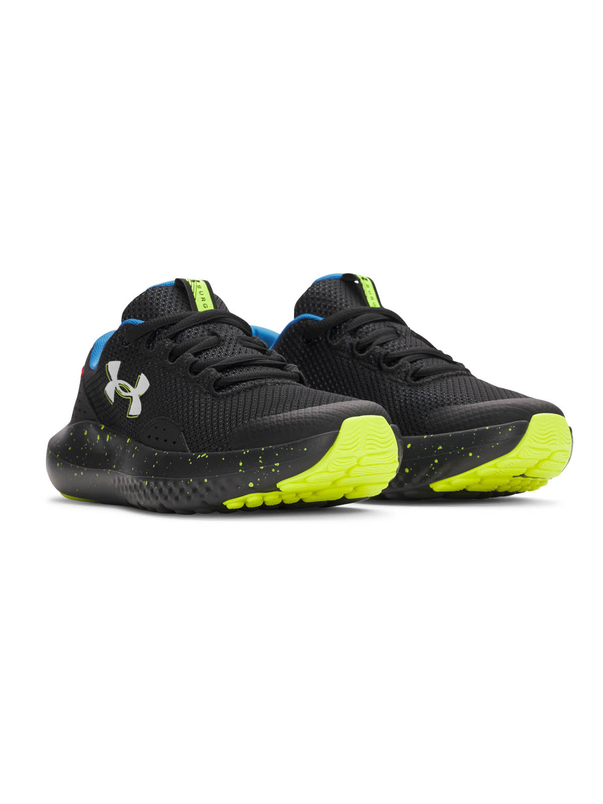 Zapatilla Running Niño Surge 4 Negro Under Armour