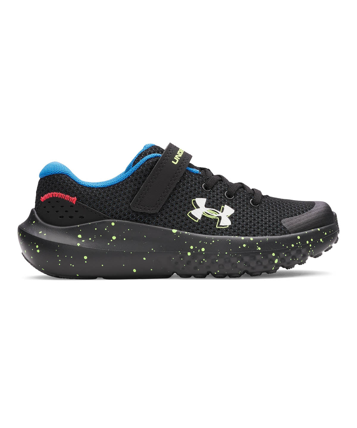 Zapatilla Running Niño Surge 4 AC Negro Under Armour