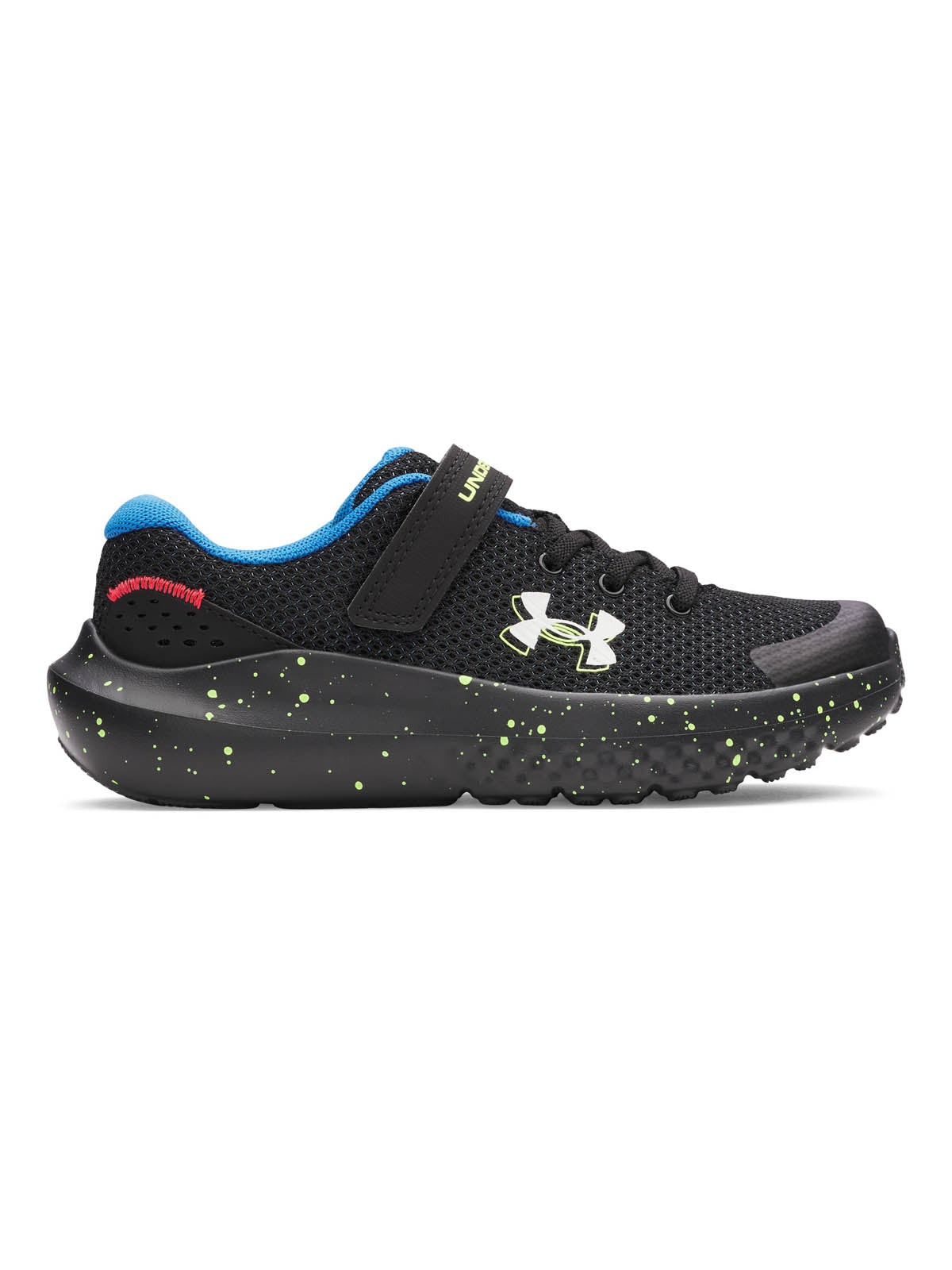 Zapatilla Running Niño Surge 4 AC Negro Under Armour