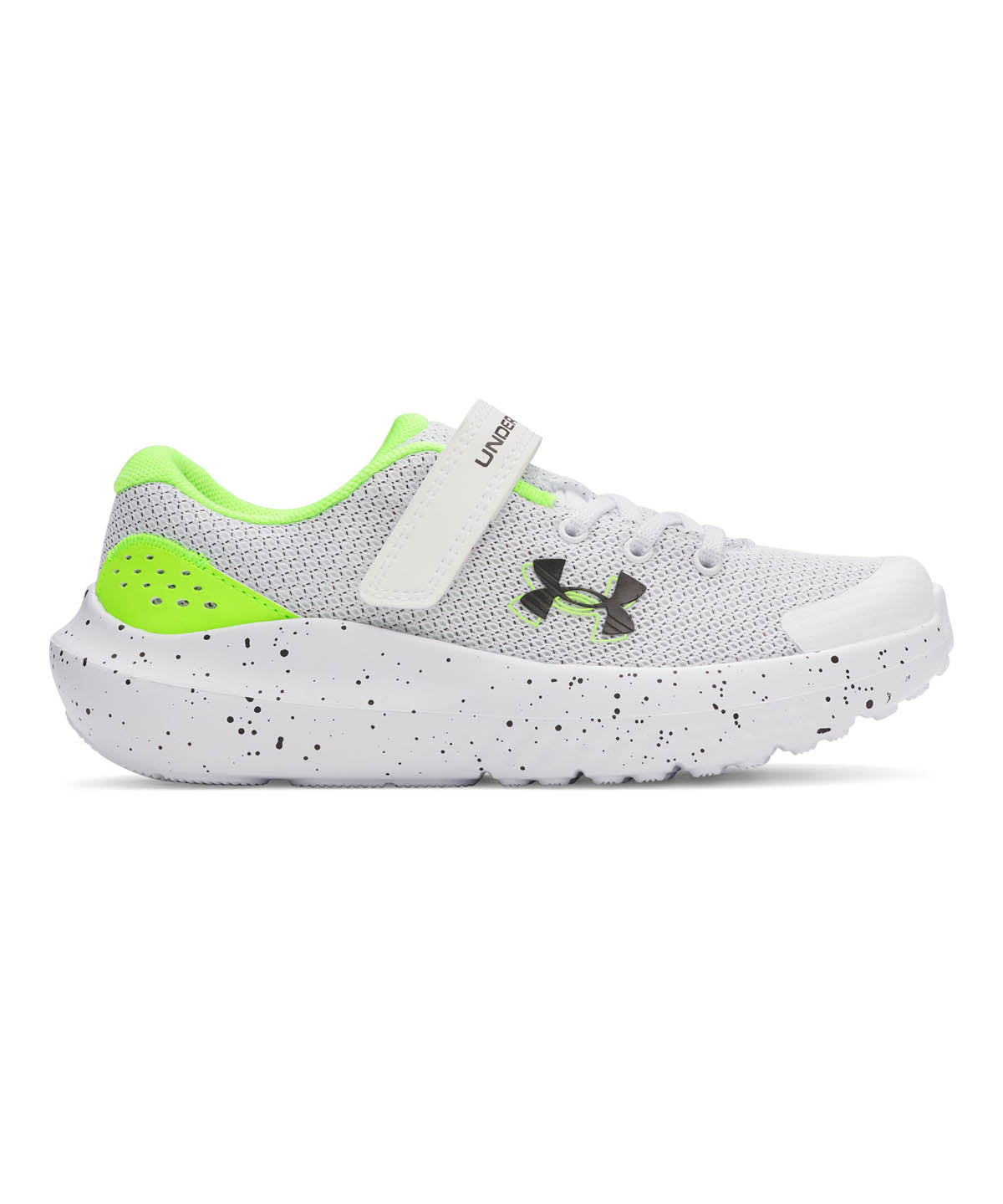 Zapatilla Running Niño Surge 4 AC Blanco Under Armour
