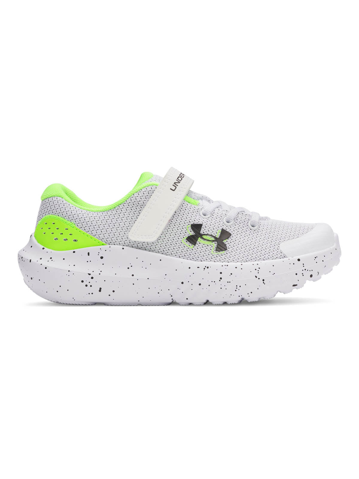 Zapatilla Running Niño Surge 4 AC Blanco Under Armour