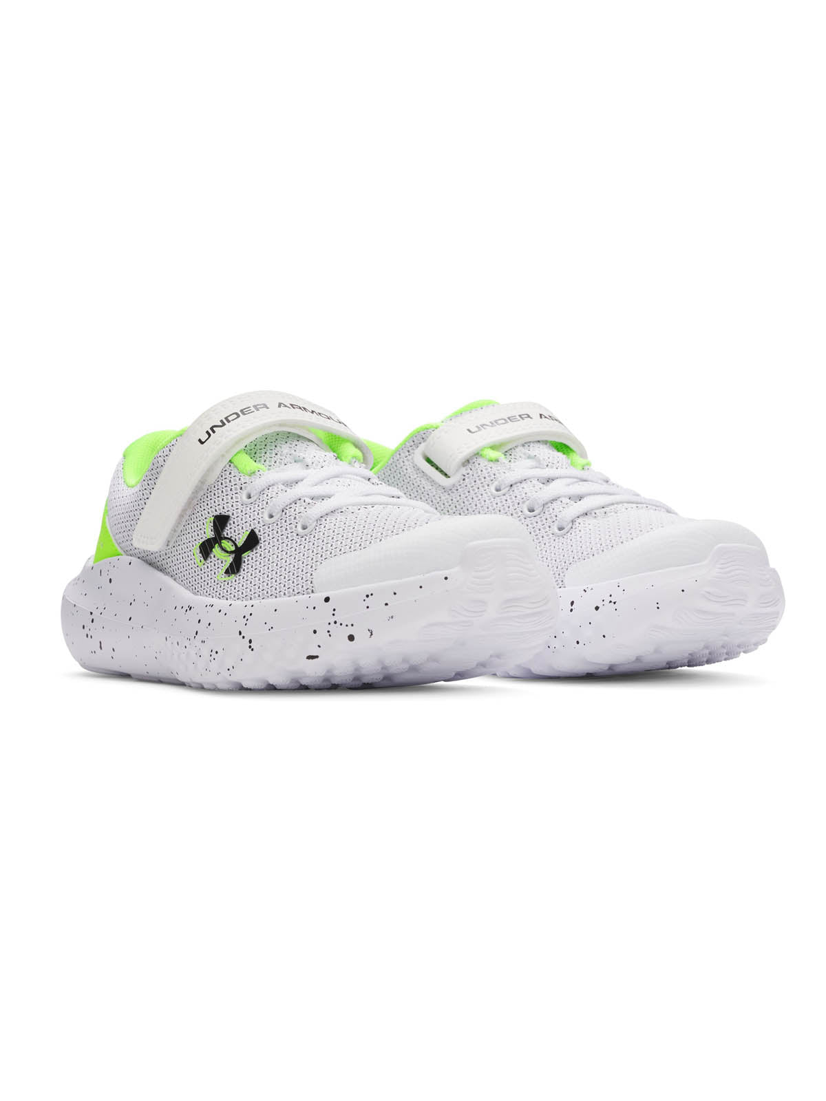 Zapatilla Running Niño Surge 4 AC Blanco Under Armour