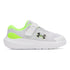 Zapatilla Running Bebé Surge 4 Blanco Under Armour