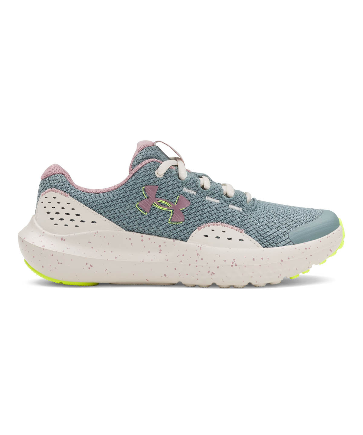 Zapatilla Running Niña Surge 4 Verde Under Armour
