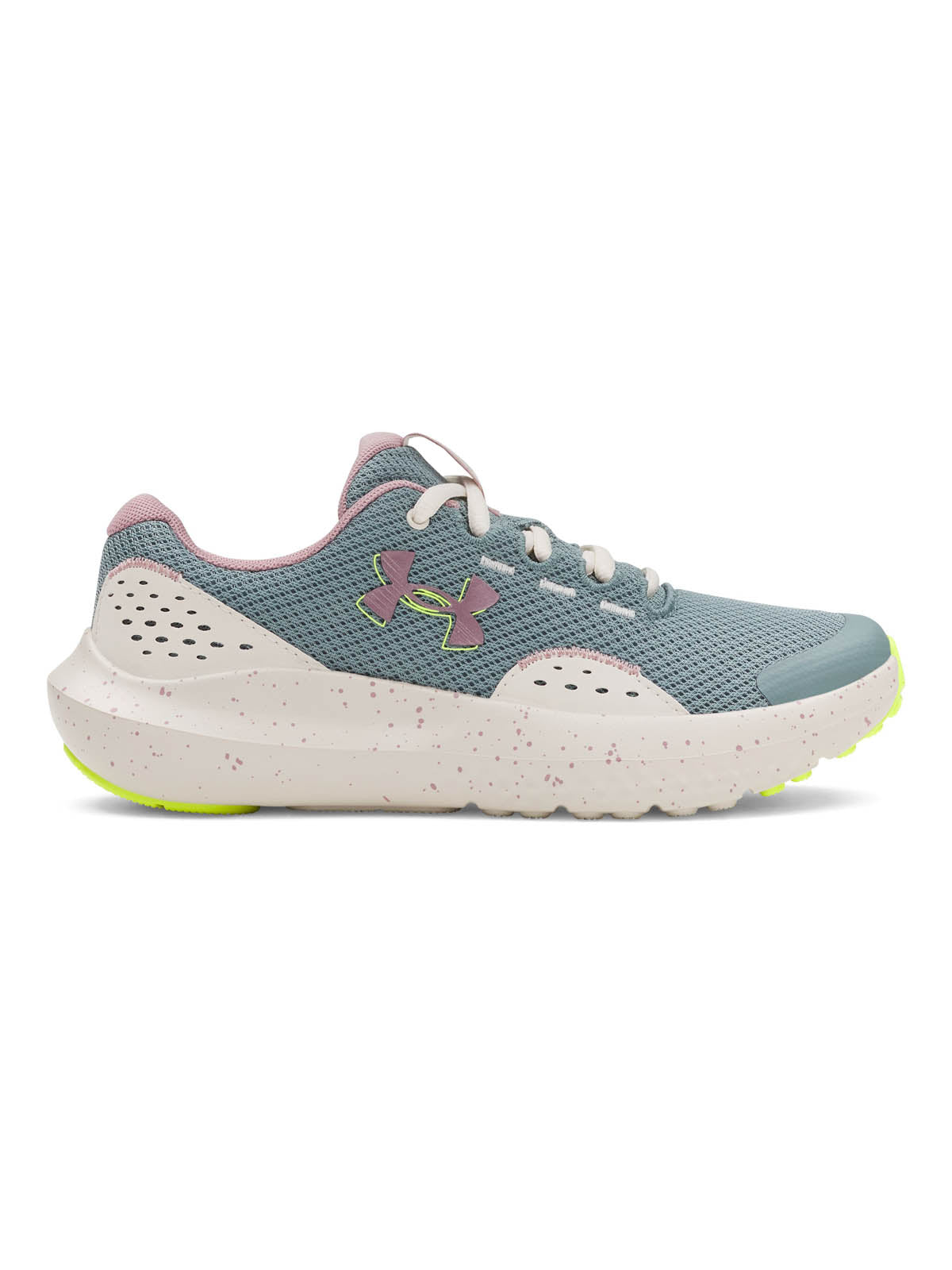 Zapatilla Running Niña Surge 4 Verde Under Armour