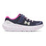 Zapatilla Running Niña Preescolar Surge 4 AC Azul Under Armour