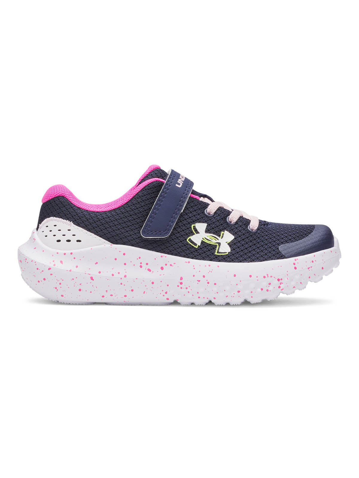 Zapatilla Running Niña Preescolar Surge 4 AC Azul Under Armour