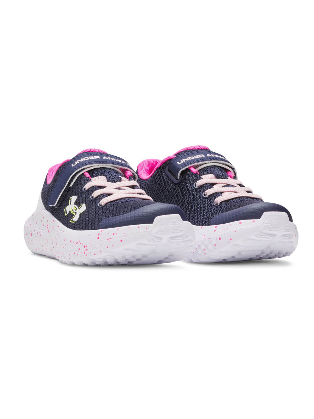 Zapatilla Running Niña Preescolar Surge 4 AC Azul Under Armour