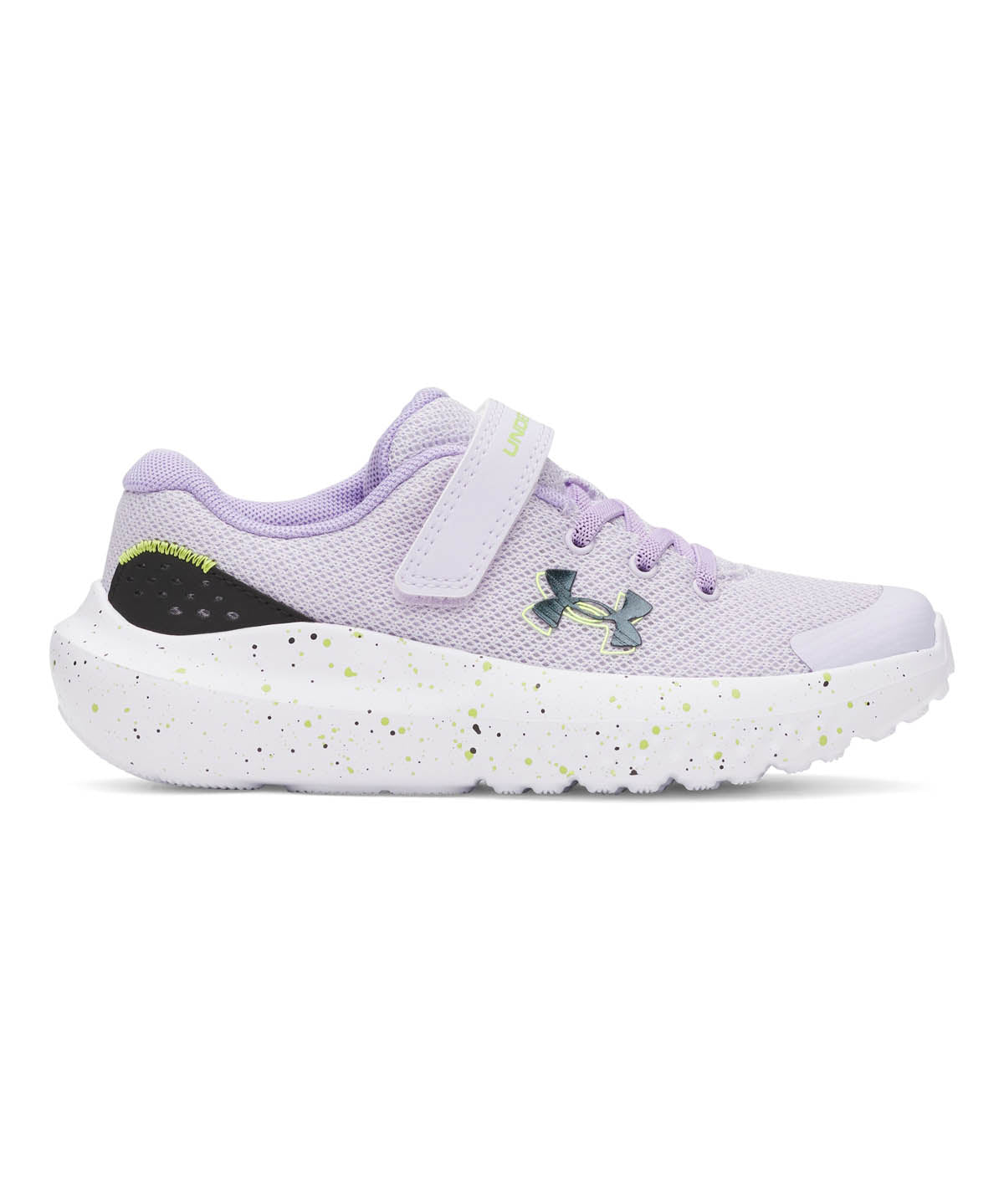Zapatilla Running Niña Preescolar Surge 4 AC Morado Under Armour