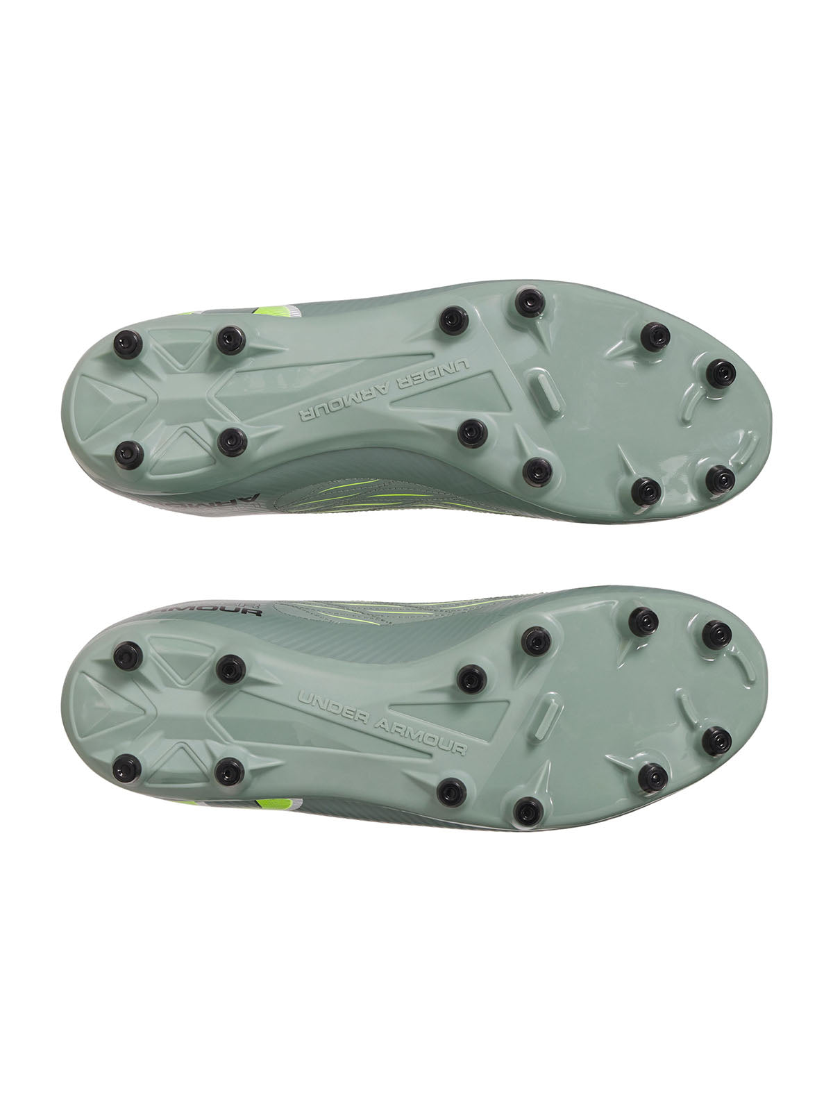 Zapatillas unisex Under Armour Magnetico Select 4 fg Fútbol verde