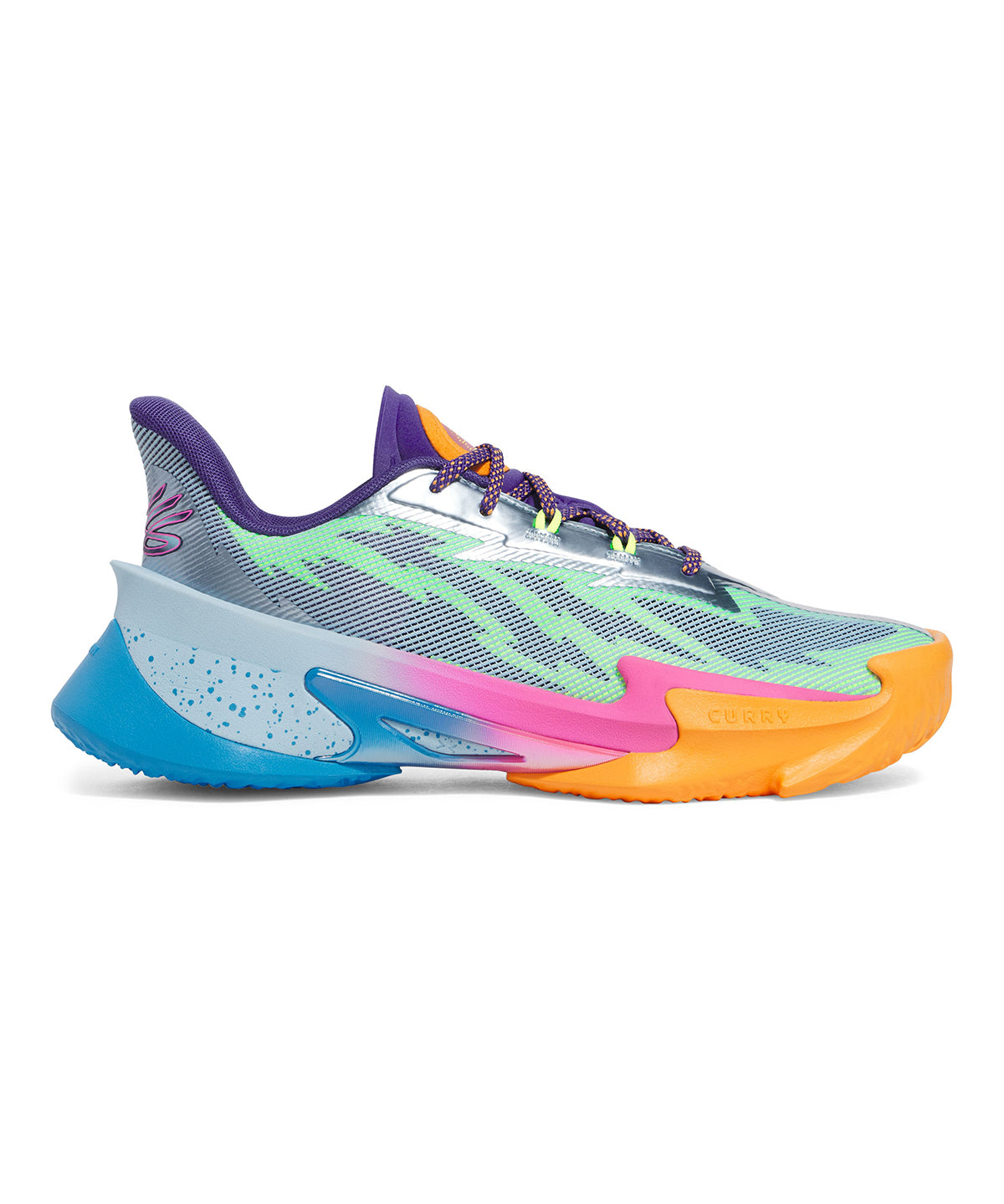 Zapatilla Basketball Unisex Curry Series 7 azul Under Armour