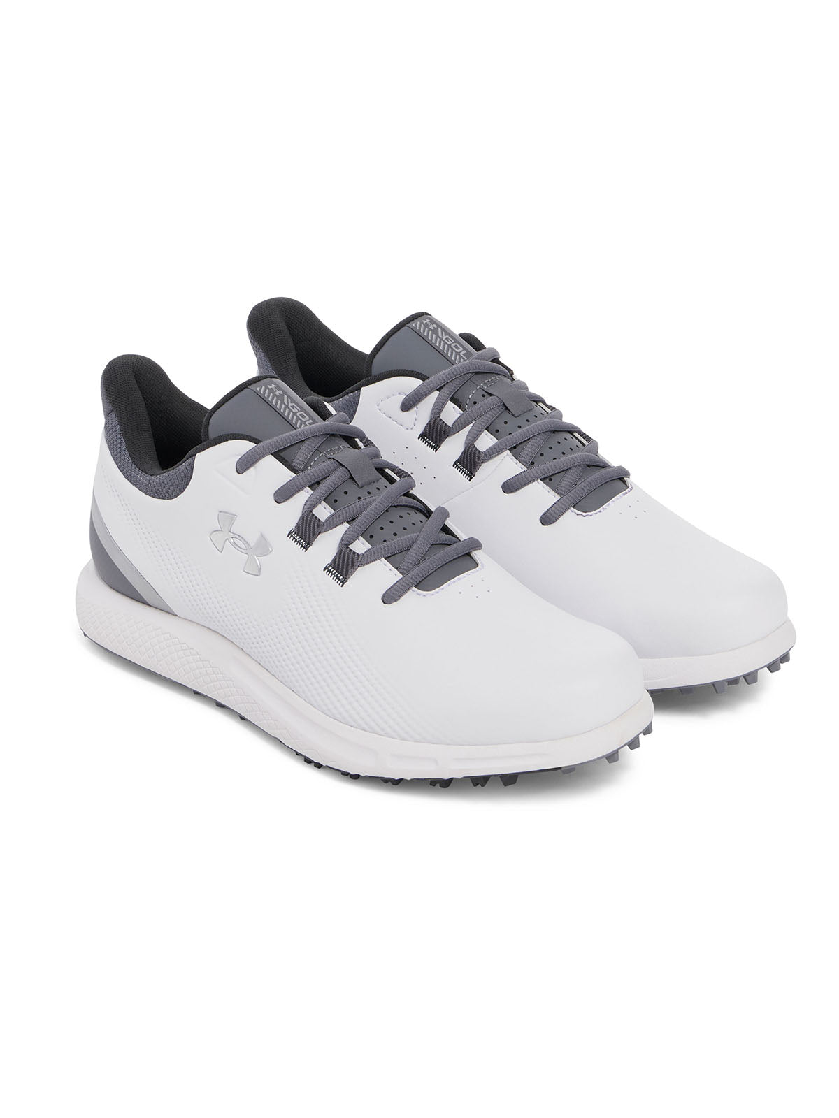 Zapatillas Under Armour drive medal spikeless golf blanco para hombre